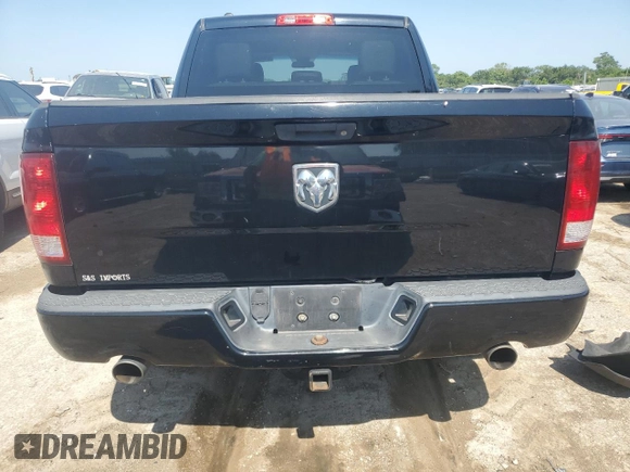 2013 Ram 1500 Express with VIN 1C6RR7KT6DS514630, listed as a Copart auction lot 61105215 with 141,088 mi miles and Salvage title. Bid and sale history available at DreamBid. Image 6.