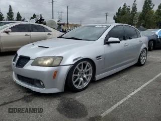 2009 Pontiac G8 GT z VIN 6G2EC57Y59L202826, wystawiony jako Copart lot #52907505 z przebiegiem 153 266 mil mil oraz Szkoda całkowita • Salvage title. Historia ofert i sprzedaży dostępna na DreamBid. Obrazek 1.