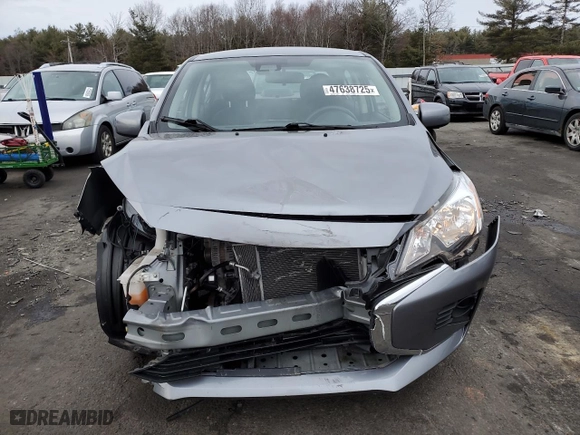 2022 Mitsubishi Mirage G4 ES with VIN ML32FUFJ9NHF02373, listed as a Copart auction lot 47638725 with 23,517 mi miles and Salvage Title. Bid and sale history available at carsss.com. Image 5.