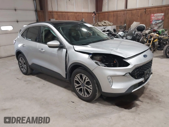 2020 Ford Escape SEL with VIN 1FMCU9H63LUA19326, listed as a IAAI auction lot 42427048 with 57,956 mi miles and . Bid and sale history available at DreamBid. Image 1.