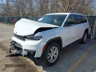 2022 Jeep Grand Cherokee Limited с VIN 1C4RJKBG8N8586661, выставлен на аукционе IAAI как лот 41760327 с пробегом 43 894 миль миль и . История ставок и продаж доступна на DreamBid. Изображение 2.