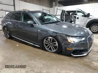 2018 Audi A4 allroad Premium Plus with VIN WA18NAF45JA197807, listed as a Copart auction lot 81580284 with 83,580 mi miles and Salvage Title. Bid and sale history available at carsss.com. Image 4.