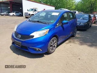 2015 Nissan Note SV with VIN 3N1CE2CP4FL429823, listed as a IAAI auction lot 42176430 with 84,953 mi miles and . Bid and sale history available at DreamBid. Image 2.