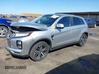 2020 Mitsubishi Outlander Sport ES 2.0 with VIN JA4AR3AUXLU025525, listed as a IAAI auction lot 40648521 with 103,306 mi miles. Bid and sale history available at carsss.com. Image 2.