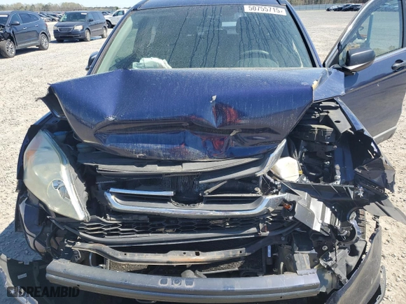 2011 Honda CR-V LX with VIN 5J6RE3H36BL035789, listed as a Copart auction lot 50755715 with 155,341 mi miles and Salvage Title. Bid and sale history available at carsss.com. Image 14.