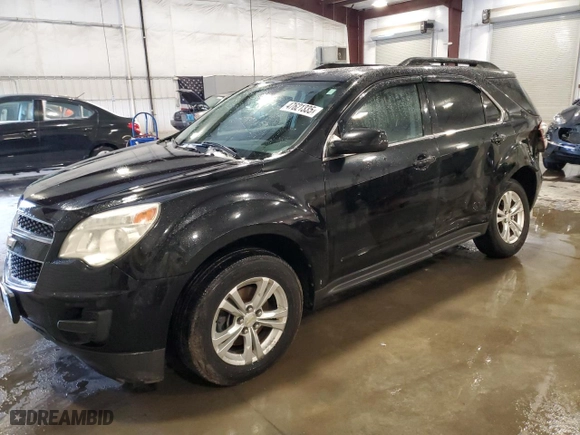 2012 Chevrolet Equinox LT w/1LT with VIN 2GNFLEEKXC6203831, listed as a Copart auction lot 47621335 with 159,230 mi miles and Salvage Title. Bid and sale history available at carsss.com. Image 1.