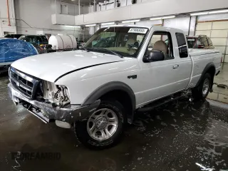 2000 Ford Ranger XLT with VIN 1FTZR15X3YPB99170, listed as a Copart auction lot 87906955 with 146,415 mi miles and Salvage Title. Bid and sale history available at carsss.com. Image 1.