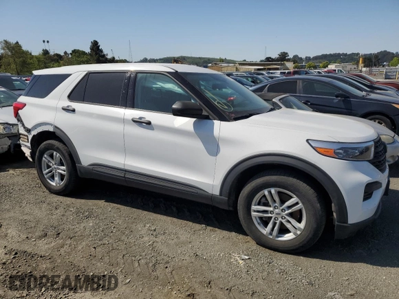 2022 Ford Explorer z VIN 1FMSK8BB2NGA28229, wystawiony jako Copart lot #49720615 z przebiegiem 13 450 mil mil oraz Nie do naprawy • Non repairable. Historia ofert i sprzedaży dostępna na DreamBid. Obrazek 4.