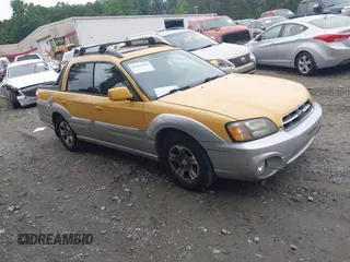 2003 Subaru Baja z VIN 4S4BT61C336108427, wystawiony jako IAAI lot #42363912 z przebiegiem 239 230 mil mil oraz . Historia ofert i sprzedaży dostępna na DreamBid. Obrazek 1.