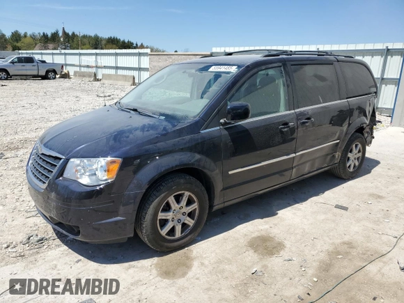 2010 Chrysler Town & Country Touring with VIN 2A4RR5D16AR430825, listed as a Copart auction lot 55941485 with 95,326 mi miles and Non Repairable. Bid and sale history available at DreamBid. Image 1.