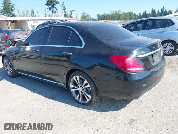 2015 Mercedes-Benz C 300 Luxury with VIN 55SWF4KB2FU019821, listed as a IAAI auction lot 42818693 with 131,087 mi miles and . Bid and sale history available at DreamBid. Image 3.
