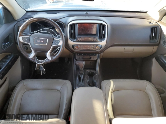 2018 GMC Canyon 4WD SLT z VIN 1GTG6DEN4J1244187, wystawiony jako Copart lot #89218245 z przebiegiem 105 991 mil mil oraz Szkoda całkowita • Salvage title. Historia ofert i sprzedaży dostępna na DreamBid. Obrazek 8.