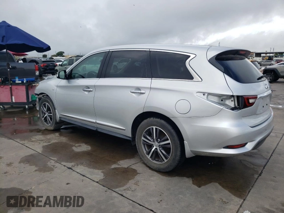 2019 Infiniti QX60 Luxe with VIN 5N1DL0MN1KC556586, listed as a Copart auction lot 71962854 with 35,529 mi miles and Salvage title. Bid and sale history available at DreamBid. Image 2.
