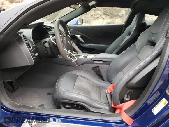 2017 Chevrolet Corvette Z06 2LZ with VIN 1G1YS2D63H5600364, listed as a Copart auction lot 37788644 with 25,594 mi miles. Bid and sale history available at carsss.com. Image 7.