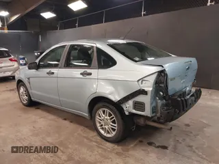 2008 Ford Focus SE with VIN 1FAHP35N98W276325, listed as a IAAI auction lot 42010348 with 47,278 mi miles. Bid and sale history available at carsss.com. Image 3.