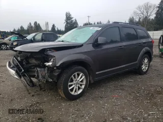 2017 Dodge Journey SXT z VIN 3C4PDCBB5HT602538, wystawiony jako Copart lot #48697325 z przebiegiem Nie podano mil oraz Szkoda całkowita • Salvage title. Historia ofert i sprzedaży dostępna na DreamBid. Obrazek 1.