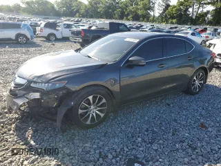 2015 Acura TLX Technology z VIN 19UUB1F5XFA011533, wystawiony jako Copart lot #57651585 z przebiegiem 129 152 mil mil oraz Szkoda całkowita • Salvage title. Historia ofert i sprzedaży dostępna na DreamBid. Obrazek 1.