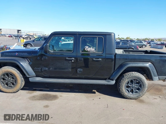 2022 Jeep Gladiator Texas Trail with VIN 1C6HJTAG7NL128584, listed as a IAAI auction lot 40630493 with Not Provided miles and . Bid and sale history available at DreamBid. Image 14.