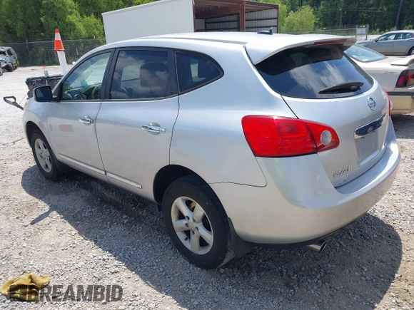 2013 Nissan Rogue S with VIN JN8AS5MTXDW023857, listed as a IAAI auction lot 42123229 with 209,145 mi miles and . Bid and sale history available at DreamBid. Image 3.