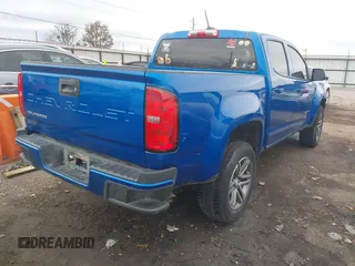 2022 Chevrolet Colorado 2WD Work Truck with VIN 1GCGSBEA9N1313622, listed as a IAAI auction lot 41084460 with 70,089 mi miles and . Bid and sale history available at DreamBid. Image 4.
