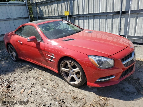 2013 Mercedes-Benz SL-Class SL 550 with VIN WDDJK7DA0DF018386, listed as a Copart auction lot 73296154 with 100,882 mi miles and Salvage Title. Bid and sale history available at carsss.com. Image 4.