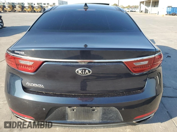 2018 Kia Cadenza Premium with VIN KNALC4J15J5097295, listed as a Copart auction lot 78321474 with 120,108 mi miles and Salvage Title. Bid and sale history available at DreamBid. Image 6.