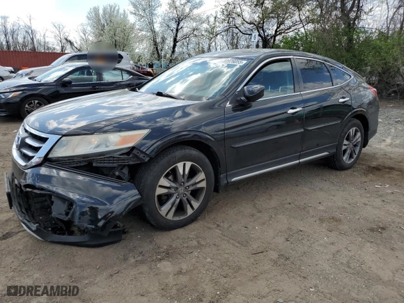 2013 Honda Crosstour EX-L with VIN 5J6TF2H5XDL002361, listed as a Copart auction lot 50926055 with 201,636 mi miles and Salvage Title. Bid and sale history available at carsss.com. Image 1.