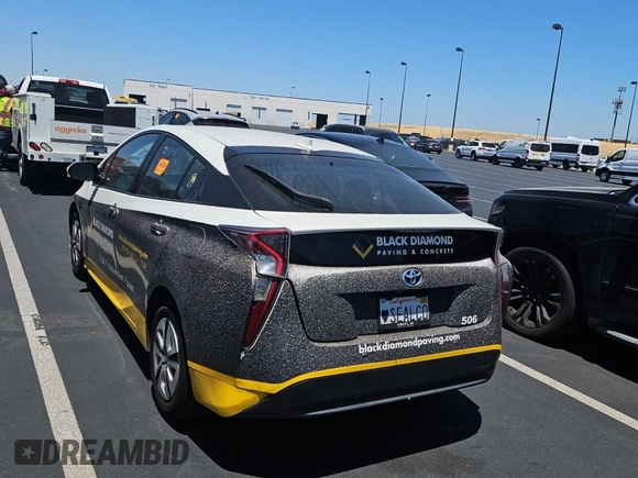 2017 Toyota Prius Two with VIN JTDKARFU6H3047726, listed as a IAAI auction lot 42619600 with 215,918 mi miles and . Bid and sale history available at DreamBid. Image 3.