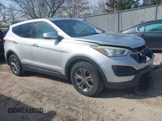 2014 Hyundai Santa Fe Sport with VIN 5XYZTDLB4EG193127, listed as a IAAI auction lot 41881558 with 192,047 mi miles. Bid and sale history available at carsss.com. Image 1.