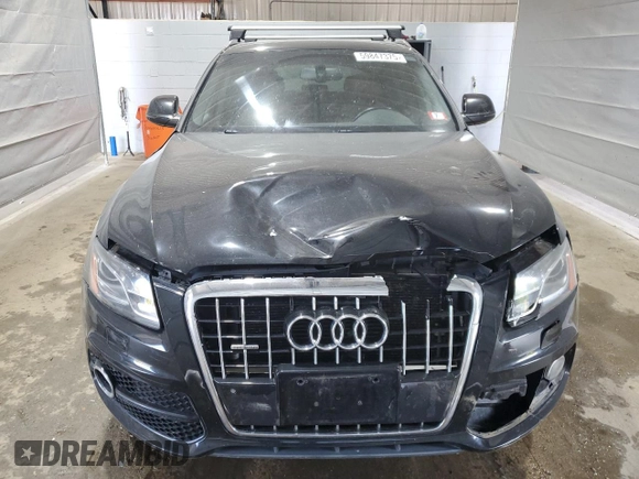 2012 Audi Q5 Premium Plus with VIN WA1LFAFP9CA062396, listed as a Copart auction lot 59847375 with 125,558 mi miles and Salvage title. Bid and sale history available at DreamBid. Image 5.