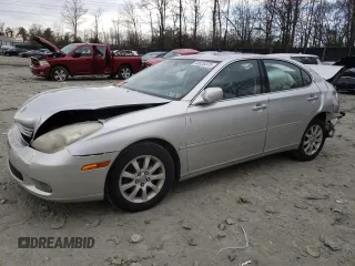 2003 Lexus ES 300 with VIN JTHBF30G030137254, listed as a Copart auction lot 46828375 with 228,627 mi miles and Salvage Title. Bid and sale history available at DreamBid. Image 1.