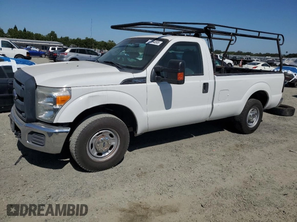 2014 Ford F-250 XL z VIN 1FTBF2A63EEA73881, wystawiony jako Copart lot #57694895 z przebiegiem 228 589 mil mil oraz Czysty tytuł • Clean title. Historia ofert i sprzedaży dostępna na DreamBid. Obrazek 1.