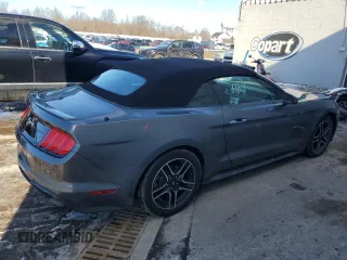 2022 Ford Mustang EcoBoost with VIN 1FATP8UH1N5103774, listed as a Copart auction lot 86244614 with 52,320 mi miles and Salvage Title. Bid and sale history available at carsss.com. Image 3.