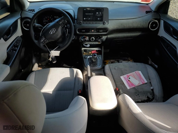 2023 Hyundai Kona SEL with VIN KM8K62AB5PU994355, listed as a Copart auction lot 41990005 with 61,392 mi miles and Salvage Title. Bid and sale history available at carsss.com. Image 8.