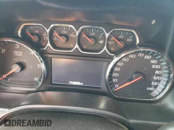 2015 Chevrolet Silverado 1500 LT with VIN 1GCRCREC6FZ291470, listed as a Copart auction lot 49012615 with 112,809 mi miles and Salvage Title. Bid and sale history available at carsss.com. Image 9.