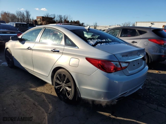 2011 Hyundai Sonata Ltd with VIN 5NPEC4ACXBH139703, listed as a Copart auction lot 82808054 with 160,784 mi miles and Salvage Title. Bid and sale history available at carsss.com. Image 2.