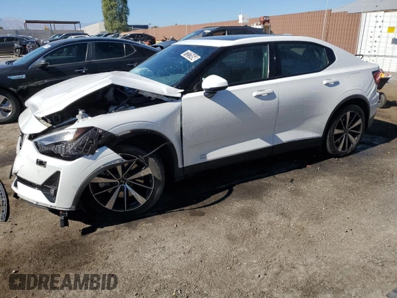 2021 Polestar 2 Launch Edition with VIN LPSED3KA8ML010063, listed as a Copart auction lot 77272454 with 68,392 mi miles and Non Repairable. Bid and sale history available at carsss.com. Image 1.