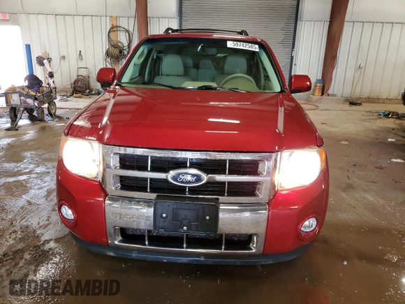 2012 Ford Escape Limited with VIN 1FMCU9EG5CKB74873, listed as a Copart auction lot 59742585 with 126,889 mi miles and Clean title. Bid and sale history available at DreamBid. Image 5.