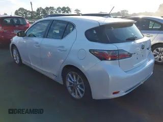 2013 Lexus CT 200h with VIN JTHKD5BH3D2130375, listed as a IAAI auction lot 42659121 with 177,214 mi miles and . Bid and sale history available at DreamBid. Image 3.
