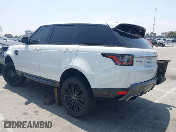 2020 Land Rover Range Rover Sport HSE with VIN SALWR2SU4LA700705, listed as a IAAI auction lot 42505450 with 45,547 mi miles and . Bid and sale history available at DreamBid. Image 3.