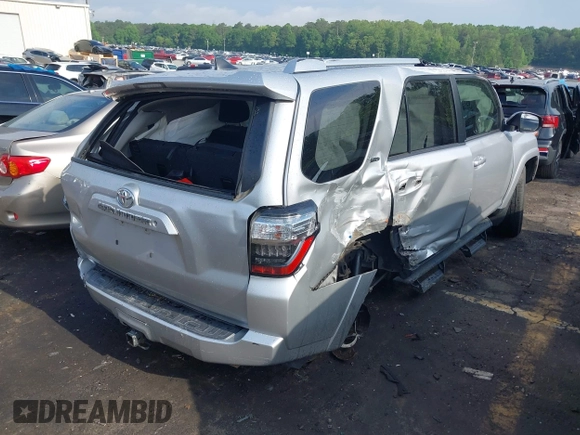 2017 Toyota 4Runner SR5 with VIN JTEZU5JR7H5162840, listed as a IAAI auction lot 42155306 with 155,606 mi miles and . Bid and sale history available at DreamBid. Image 4.
