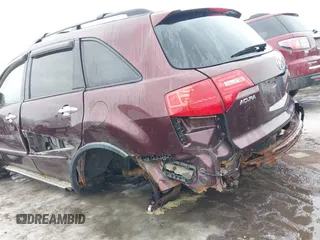 2009 Acura MDX Sport/Pwr Tail Gate with VIN 2HNYD28709H504992, listed as a IAAI auction lot 41683388 with 206,747 mi miles. Bid and sale history available at carsss.com. Image 6.