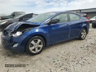 2013 Hyundai Elantra GLS z VIN KMHDH4AE8DU487602, wystawiony jako Copart lot #55031365 z przebiegiem 133 822 mil mil oraz Czysty tytuł • Clean title. Historia ofert i sprzedaży dostępna na DreamBid. Obrazek 1.