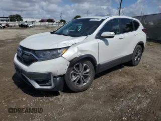 2022 Honda CR-V EX-L with VIN 7FARW1H88NE012139, listed as a Copart auction lot 51362105 with 26,716 mi miles and Salvage Title. Bid and sale history available at carsss.com. Image 1.