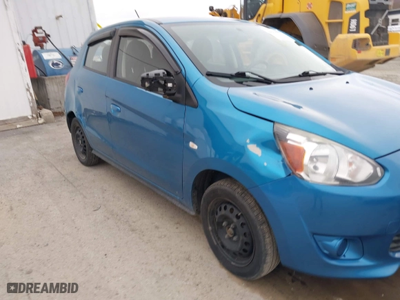2015 Mitsubishi Mirage DE with VIN ML32A3HJ0FH060300, listed as a IAAI auction lot 41918985 with 132,784 mi miles. Bid and sale history available at carsss.com. Image 6.
