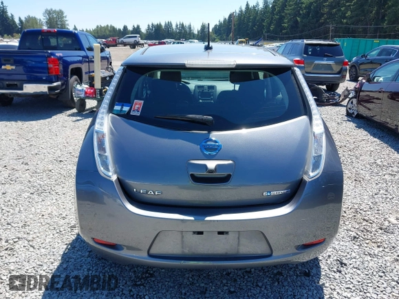 2016 Nissan LEAF S with VIN 1N4AZ0CP1GC303841, listed as a IAAI auction lot 42686655 with 82,690 mi miles and . Bid and sale history available at DreamBid. Image 17.