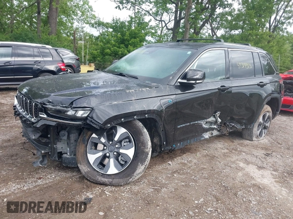2022 Jeep Grand Cherokee with VIN 1C4RJYB69N8715243, listed as a IAAI auction lot 42319323 with 23,405 mi miles and . Bid and sale history available at DreamBid. Image 6.