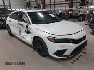 2023 Honda Civic Sport with VIN 19XFL2H83PE004343, listed as a IAAI auction lot 41853463 with 33,034 mi miles and . Bid and sale history available at DreamBid. Image 1.