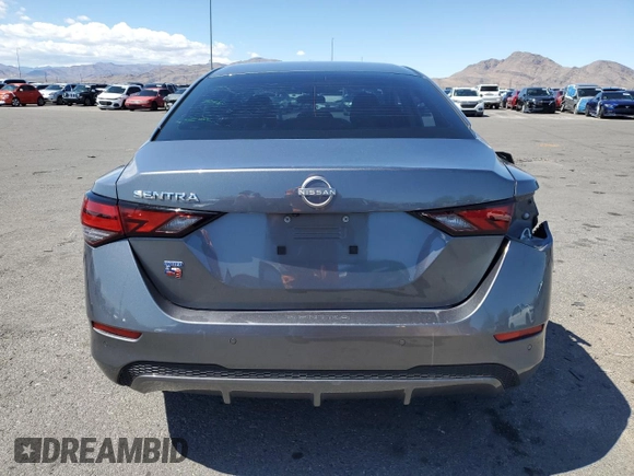 2024 Nissan Sentra S with VIN 3N1AB8BV5RY312701, listed as a Copart auction lot 56157515 with 71,410 mi miles and Salvage title. Bid and sale history available at DreamBid. Image 6.