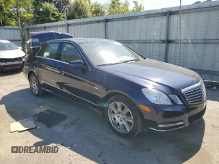 2012 Mercedes-Benz E 350 Luxury with VIN WDDHF5KB2CA569773, listed as a Copart auction lot 52758885 with 177,488 mi miles and Salvage Title. Bid and sale history available at DreamBid. Image 4.